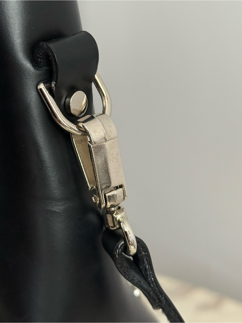 Zana Bayne Mini Pentagram Leather Handbag With Silver Hardware Sexy Statement OS - Picture 5 of 11
